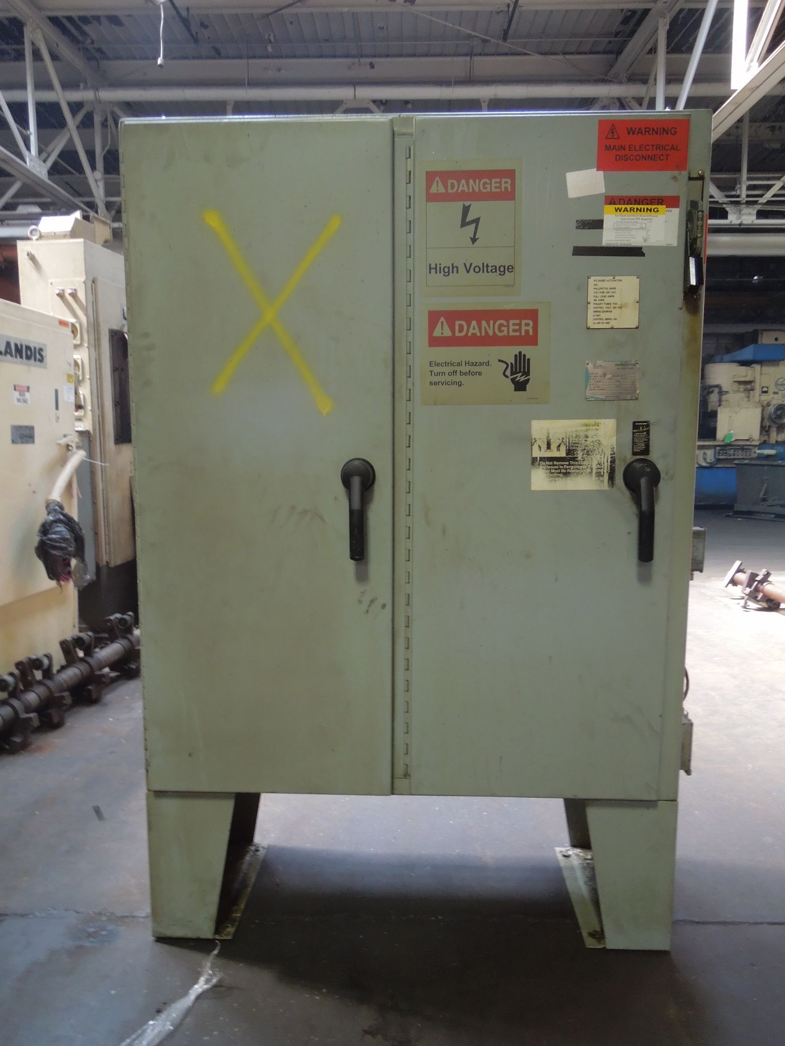 Cincinnati No. 230-10, twin grip centerless grinder, 4" diameter work rest capacity, 4" Infeed work rest, 24" - Image 5