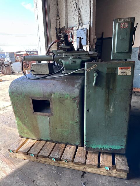 Cincinnati No. 2 Mdl. O-M, centerless grinder, 3.5"/4.75" diameter work rest capacity, 20" diameter & 12" - Image 3