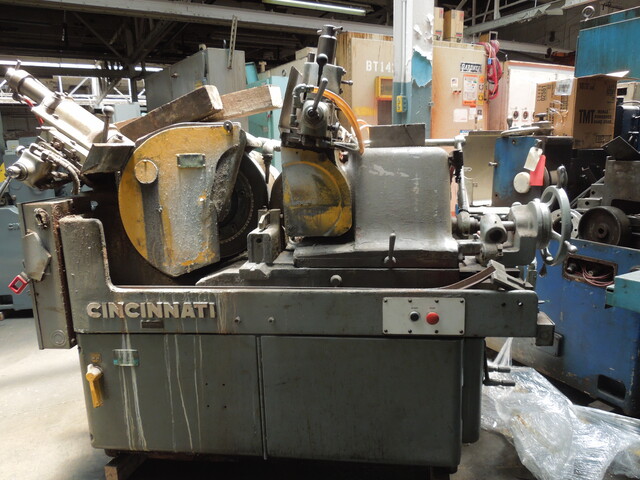 Cincinnati No. 2 Mdl. O-M, centerless grinder, 3.5"/4.75" diameter work rest capacity, 20" diameter & 12" - Image 1