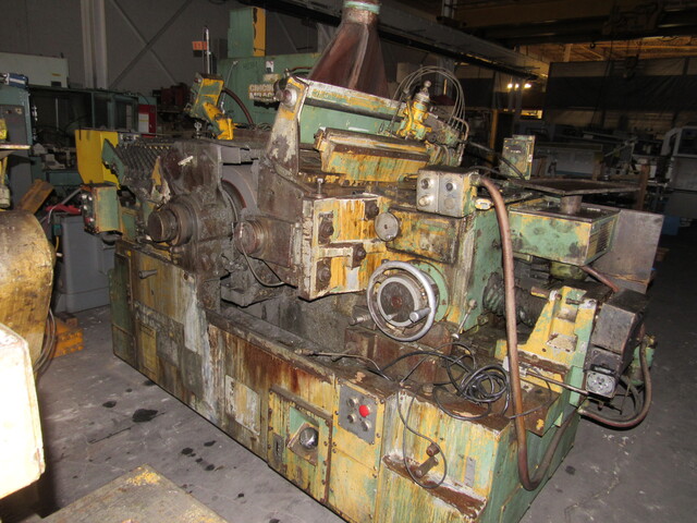 Cincinnati No. 340-20 Mdl. DE, twin grip centerless grinder, 6" diameter work capacity, 3" diameter work rest - Image 1