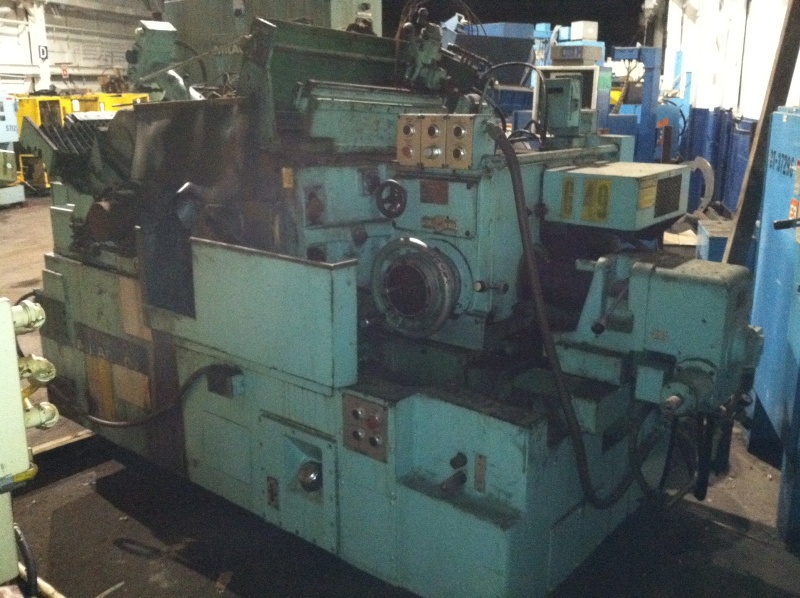 Cincinnati No. 340-20 Mdl. DE, twin grip centerless grinder, 6" diameter work capacity, 3" diameter work rest - Image 1