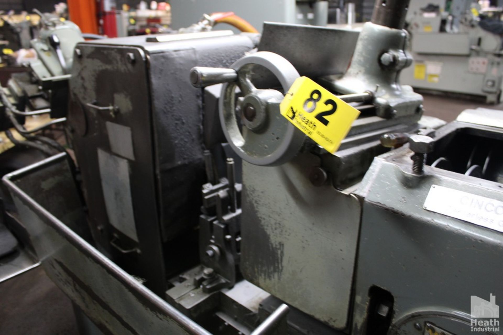 Cincinnati No. 15 Mdl. Cinco, centerless grinder, 4.75" diameter work capacity, 6" thru-feed, 24" diameter & - Image 10