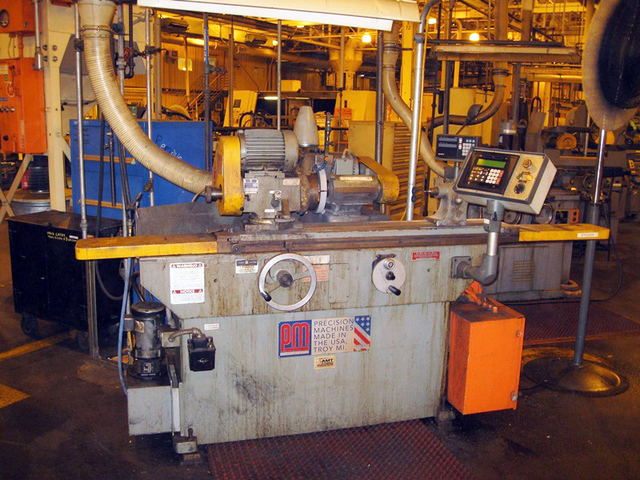 12" x 30" Parker #Majestic, plain cylindrical grinder, 12" x 1" x 5" grinding wheel, 5" width x 50" L table - Image 1