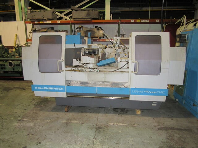 9.8" x 39.3" Kellenberger #UR-175X1000, CNC universal cylindrical grinder, 16" x 2.5" x 5" grinding wheel - Image 1