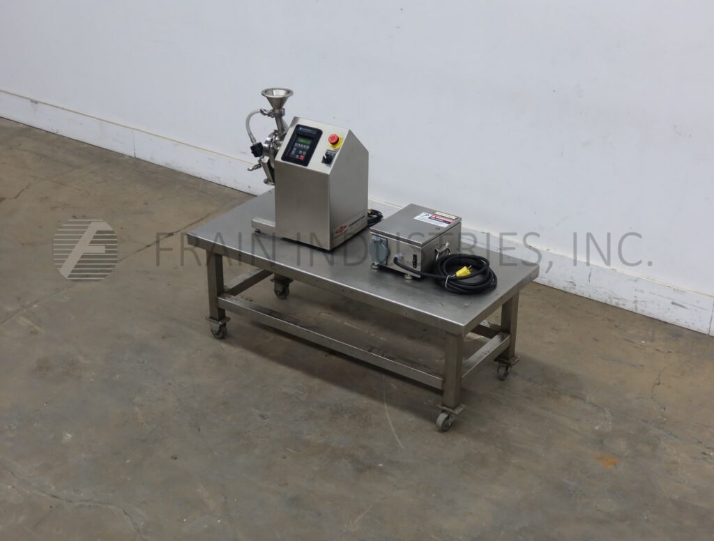 Fitzpatrick #L1A, lab size Stainless steel reduction hammer mill, with impact hammers - Image 1