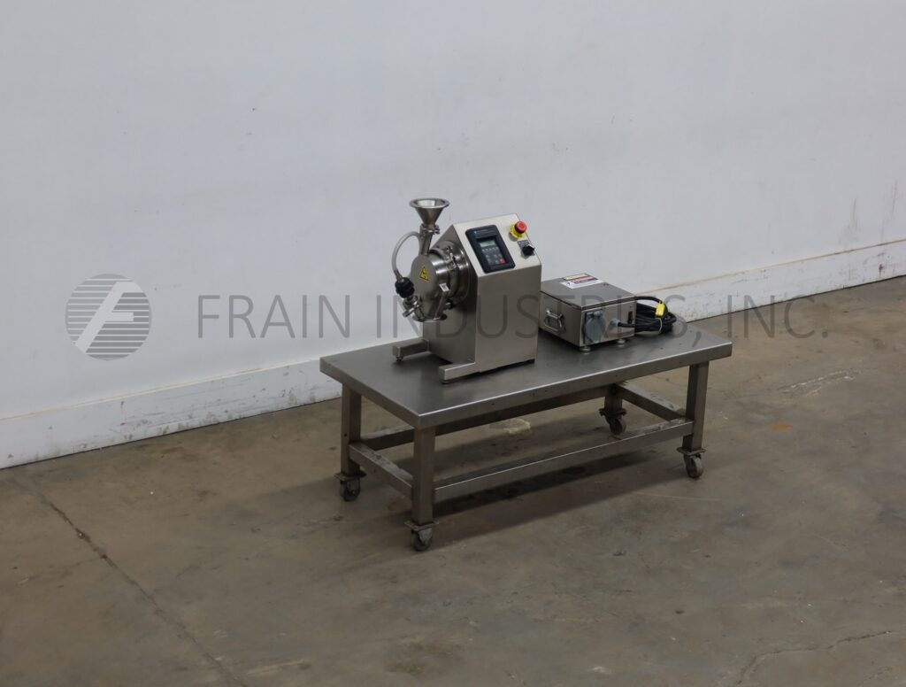 Fitzpatrick #L1A, lab size Stainless steel reduction hammer mill, with impact hammers - Image 5