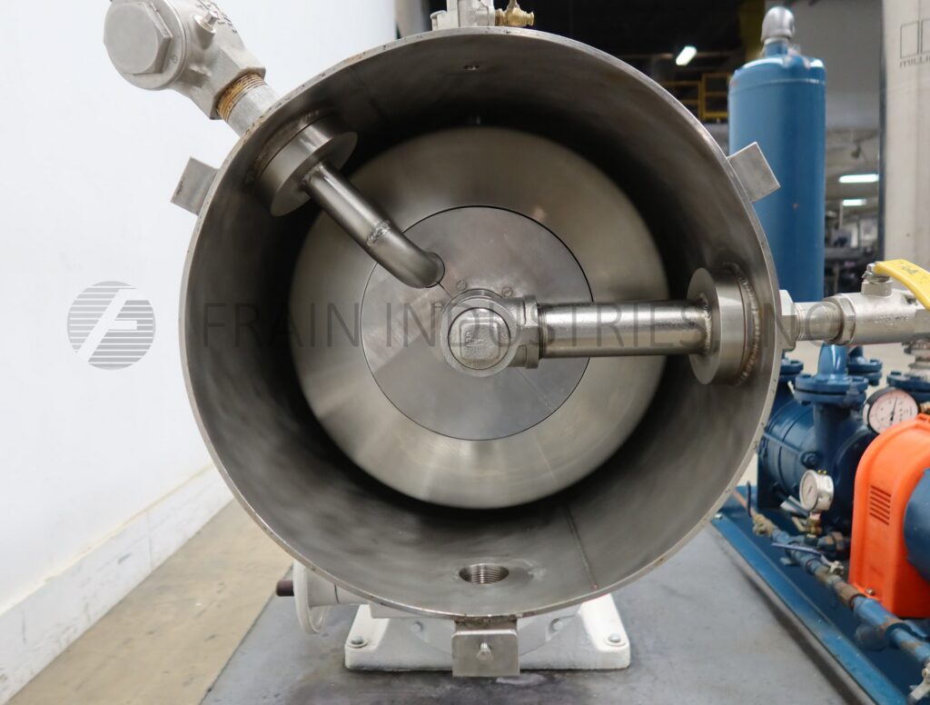 Cornell #D-16, 304 Stainless Steel, versator & vacuum pump, 1-20 GPM, 7-1/2 HP, boltdown door - Image 2