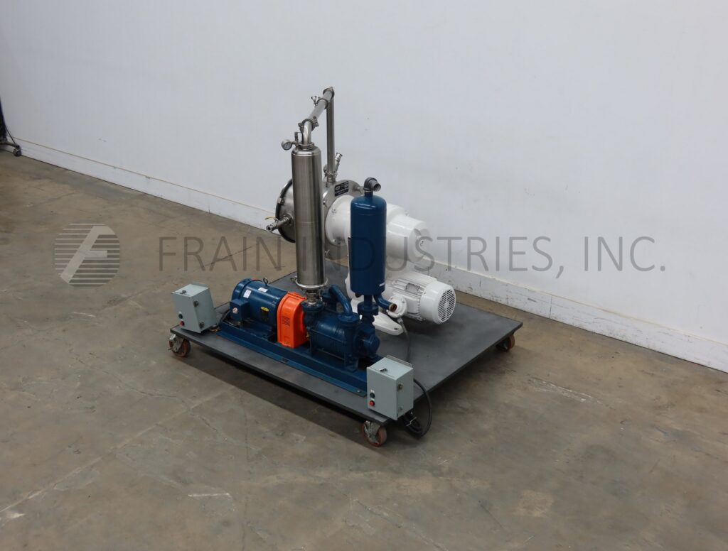 Cornell #D-16, 304 Stainless Steel, versator & vacuum pump, 1-20 GPM, 7-1/2 HP, boltdown door - Image 5