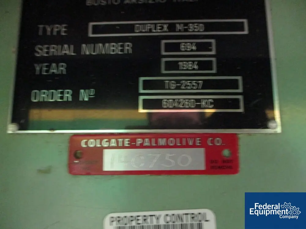 Mazzoni Two Stage Single Screw Vacuum Plodder, Model Duplex M350 - Image 2
