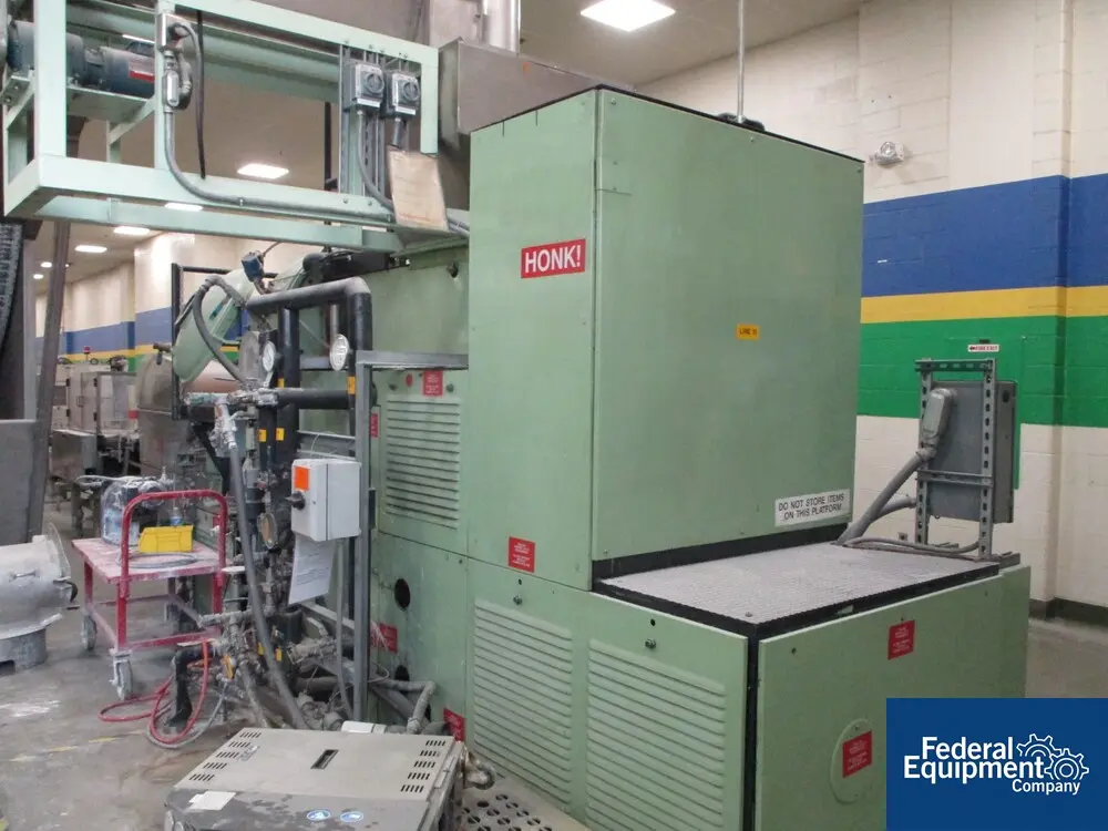 Mazzoni Two Stage Single Screw Vacuum Plodder, Model Duplex M350 - Image 8