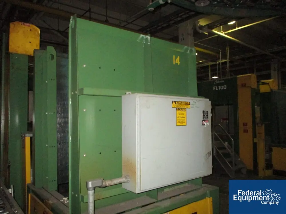 Columbia #FL100-RR, Palletizer, 8' pallet magazine (2 available) - Image 2