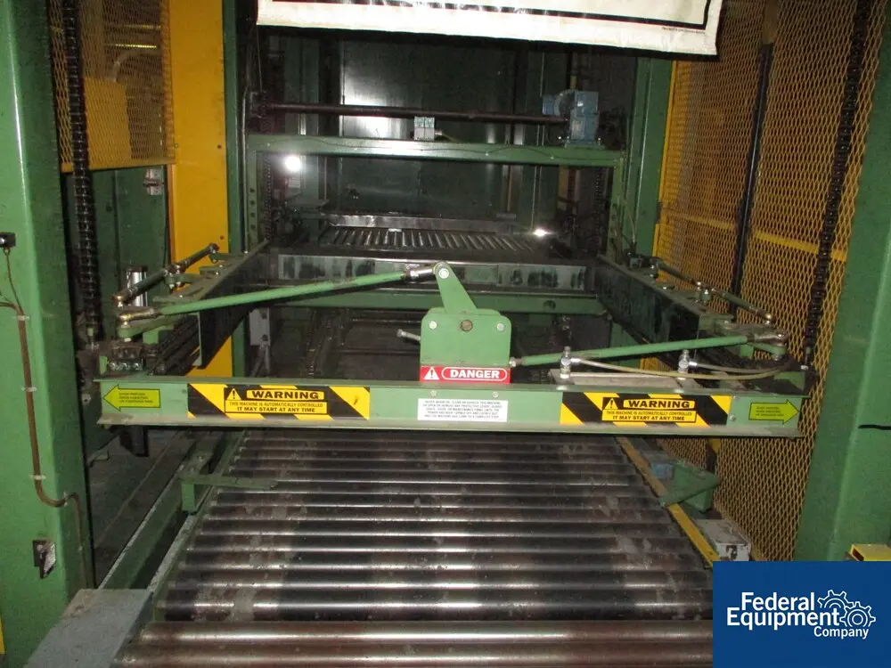 Columbia #FL100-RR, Palletizer, 8' pallet magazine (2 available) - Image 4