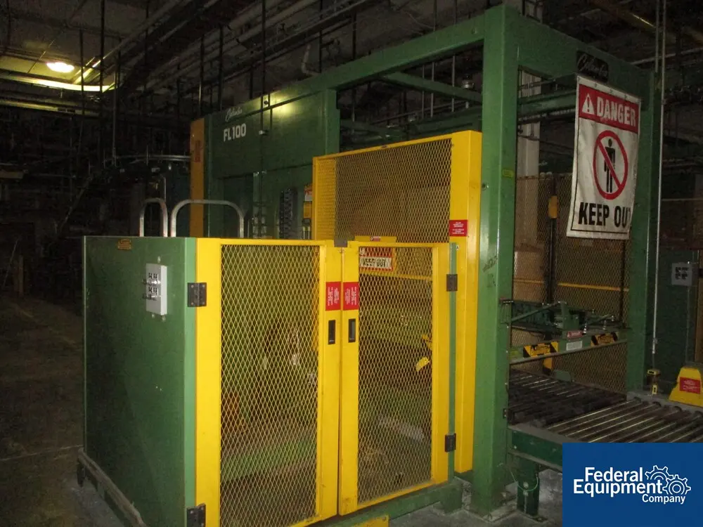 Columbia #FL100-RR, Palletizer, 8' pallet magazine (2 available) - Image 5