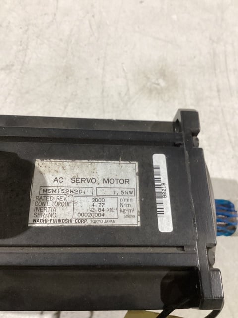Nachi #MSM152H2D, AC Servo & spindle motor - Image 4