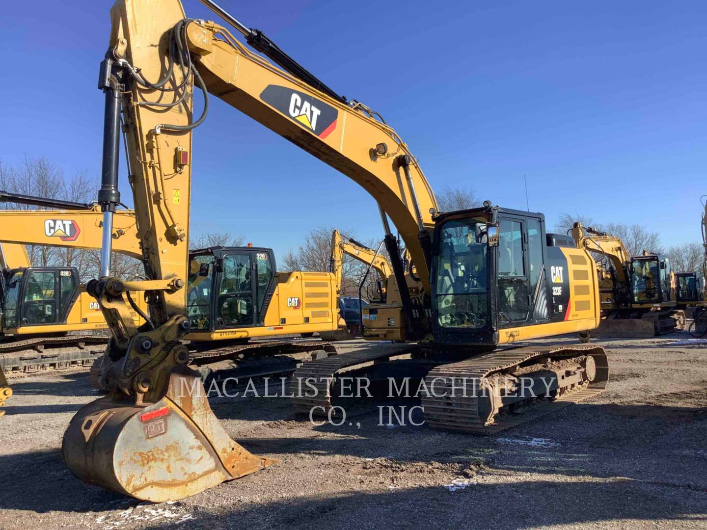 Caterpillar 323FL, Crawler Excavator, 5650 hours, S/N: YEJ10233, 2017 - Image 1