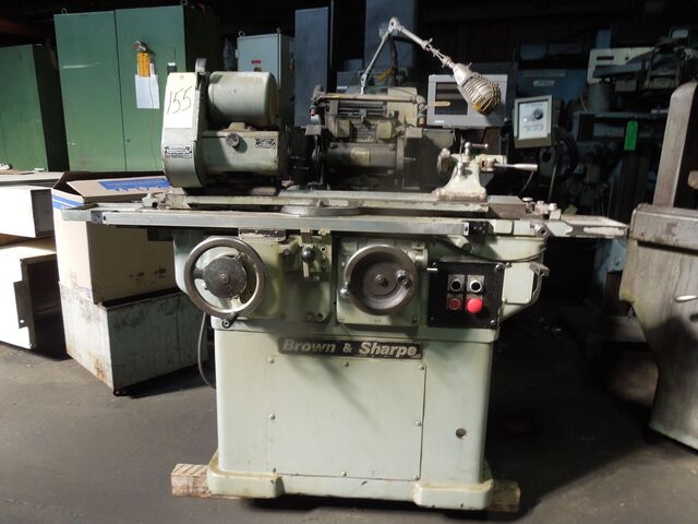 8" x 24" Brown & Sharpe #814U, universal grinding Machine, 14" grinding length, 8" x 0.5"-1.25" wheel, 1 HP - Image 1