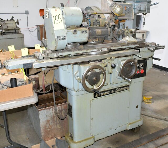 8" x 24" Brown & Sharpe #814U, universal grinding Machine, 14" grinding length, 8" x 0.5"-1.25" wheel, 1 HP - Image 5