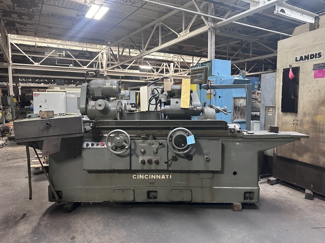 14" x 36" Cincinnati, universal cylindrical grinder, 12" x 1.5" x 5" grinding wheel, 7.5 HP, 1962 - Image 1