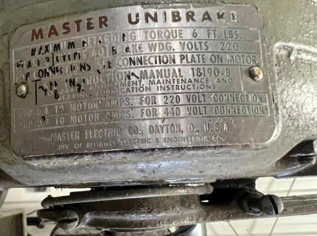 14" x 36" Cincinnati, universal cylindrical grinder, 12" x 1.5" x 5" grinding wheel, 7.5 HP, 1962 - Image 6