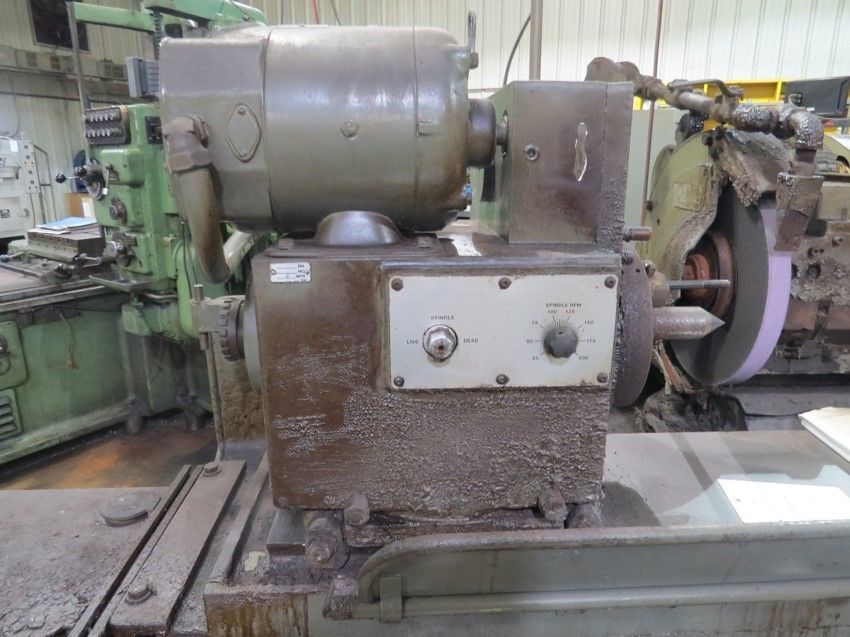 14" x 36" Cincinnati #DE, universal cylindrical grinder, 12" x 1.5" x 5" grinding wheel, 7.5 HP - Image 8