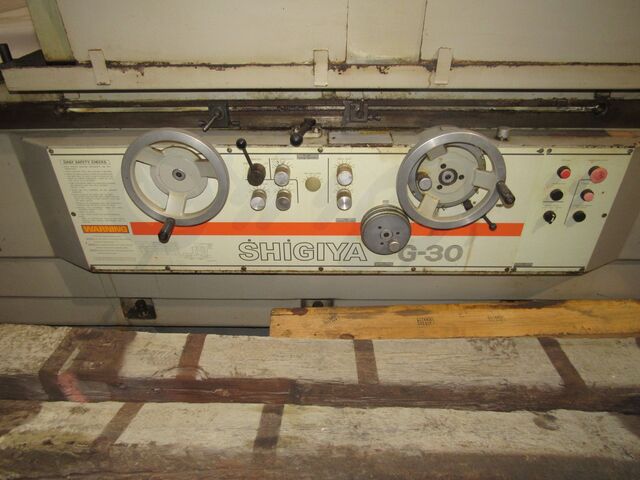 11.8" x 40" Shigiya #GU-308-100A, universal cylindrical grinder, 14" x 1" x 6" wheel, 3.7 kW, 1998 - Image 3