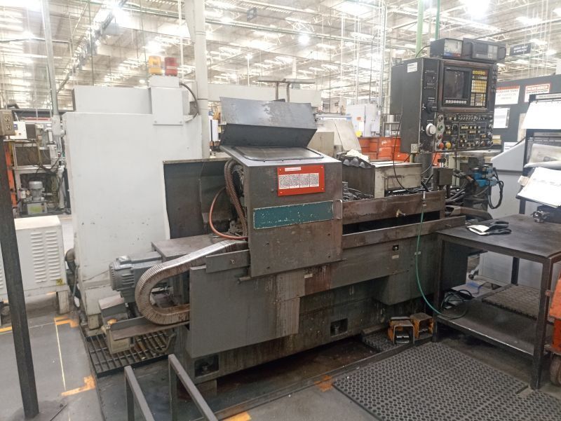 12" x 13.7" Okuma #GP-35N, CNC cylindrical grinder, 2-Axis, 24" x 4.9" x 12" grinding wheel, 8850 SFPM - Image 1