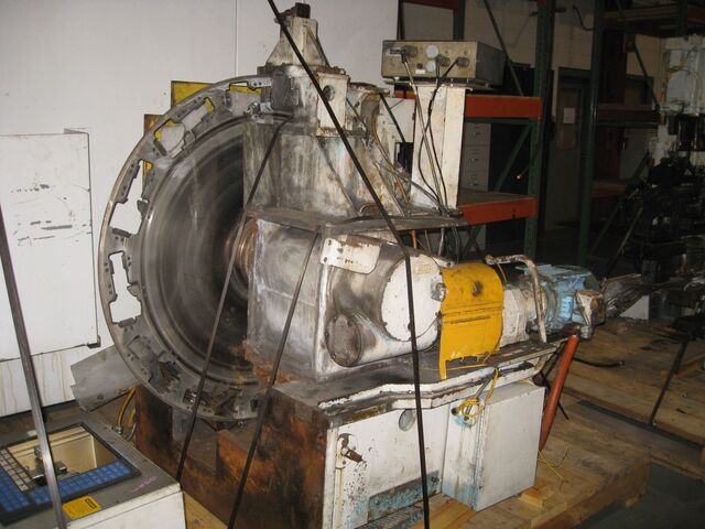 Gardner #SDG6-42, double opposed disc grinder, 42" grinding wheel capacity, (2) 50 HP, 1991 - Image 3