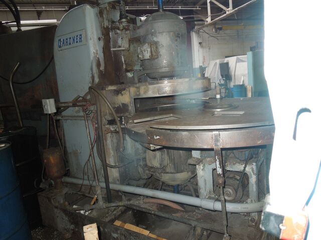 Gardner #2V18-24, Vertical Opposed Disc Grinder, 24" diameter Wheel, 40" diameter Rotary Carrier, 15 HP, 1175 - Image 3