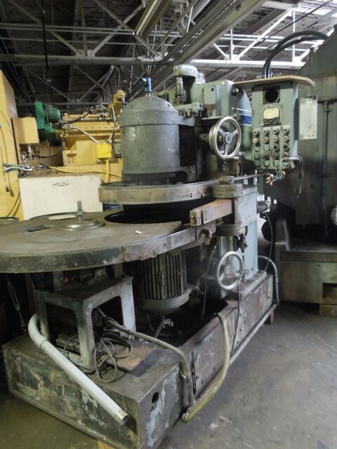 Gardner #2V18-24, Vertical Opposed Disc Grinder, 24" diameter Wheel, 40" diameter Rotary Carrier, 15 HP, 1175 - Image 6