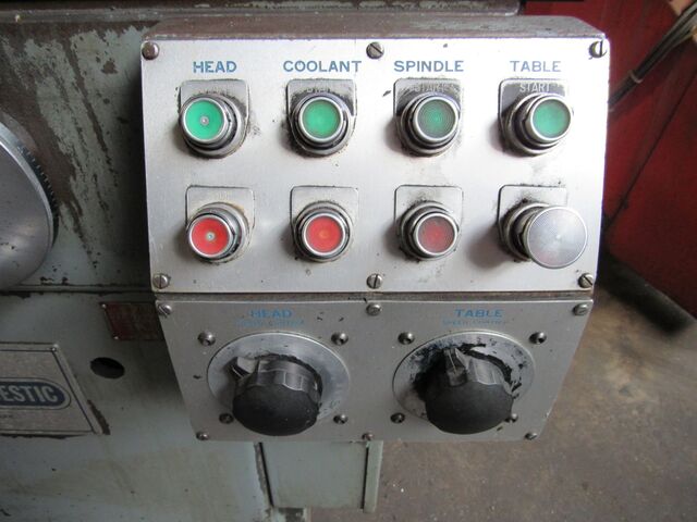 Parker #1, internal grinder, 12" swing, 24" centers, 5" x 37" table, 24" table travel, 3" ID spindle, 1.5 HP - Image 5