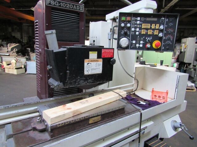 10" x 20" Chevalier #FSG-1020ADII, surface grinder, 21" centers, 8" x 5" x 1.25" grinding wheel, 10" x 20" - Image 3