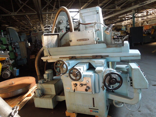 12" x 24" Okamoto #Accugar-124N, horizontal surface grinder, 13.7" Vert. Clearance, 12" x 1.5" x 5" grinding - Image 1