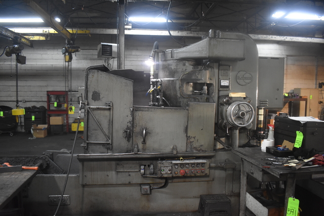 Blanchard #22K-42, rotary surface grinder, 48" diameter x 24" H Range, 42" chuck, 24" vertical Range, 50 HP - Image 1