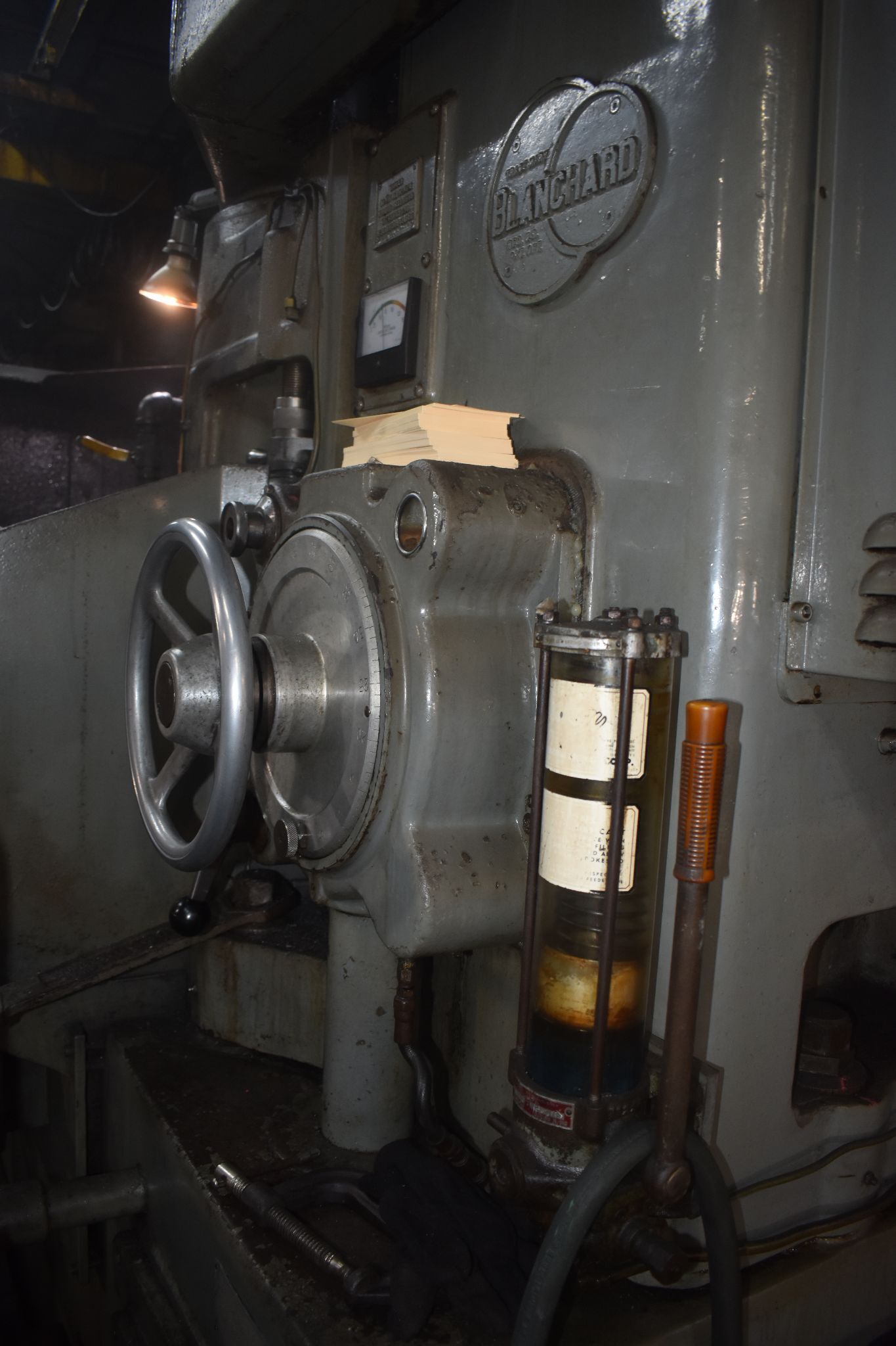 Blanchard #22K-42, rotary surface grinder, 48" diameter x 24" H Range, 42" chuck, 24" vertical Range, 50 HP - Image 9