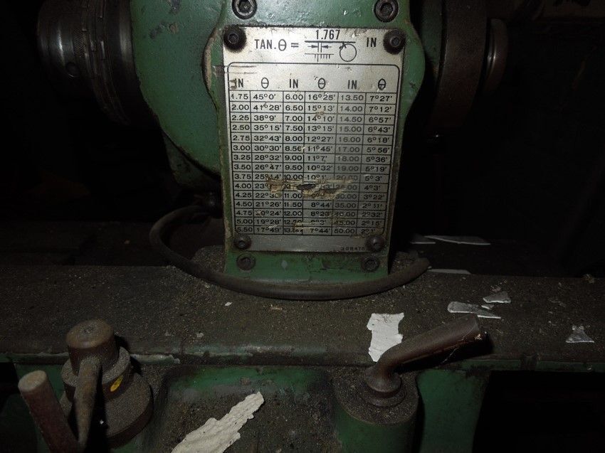Cincinnati #Monoset, tool & cutter grinder, 12" swing, 1.25" Collet, 4" diameter grinding wheel, 4000-8000 - Image 2