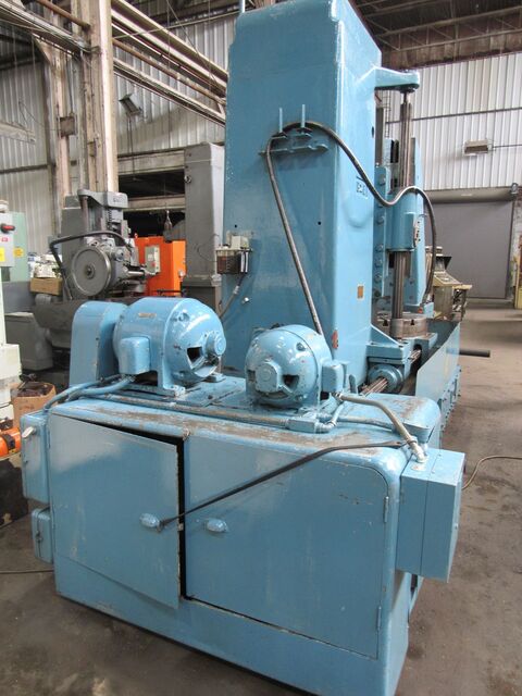 Gould & Eberhardt #72HWD, vertical gear hobber, 72" workpiece diameter, 10" diameter hob, 30" face capacity - Image 10