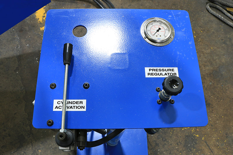 100 Ton, Press Master #SP-100, 12" stroke, 10 HP, foot pedal, #140367 - Image 6
