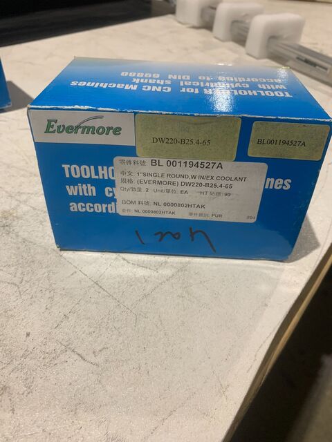 Evermore #DW220-B25.4-65, tool holder, new - Image 1