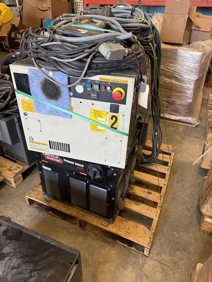 Genesis #System-3x, dual trumion mig welding cell with 2 Arc Mate 100iC R-30iB robots, 2012 - Image 8