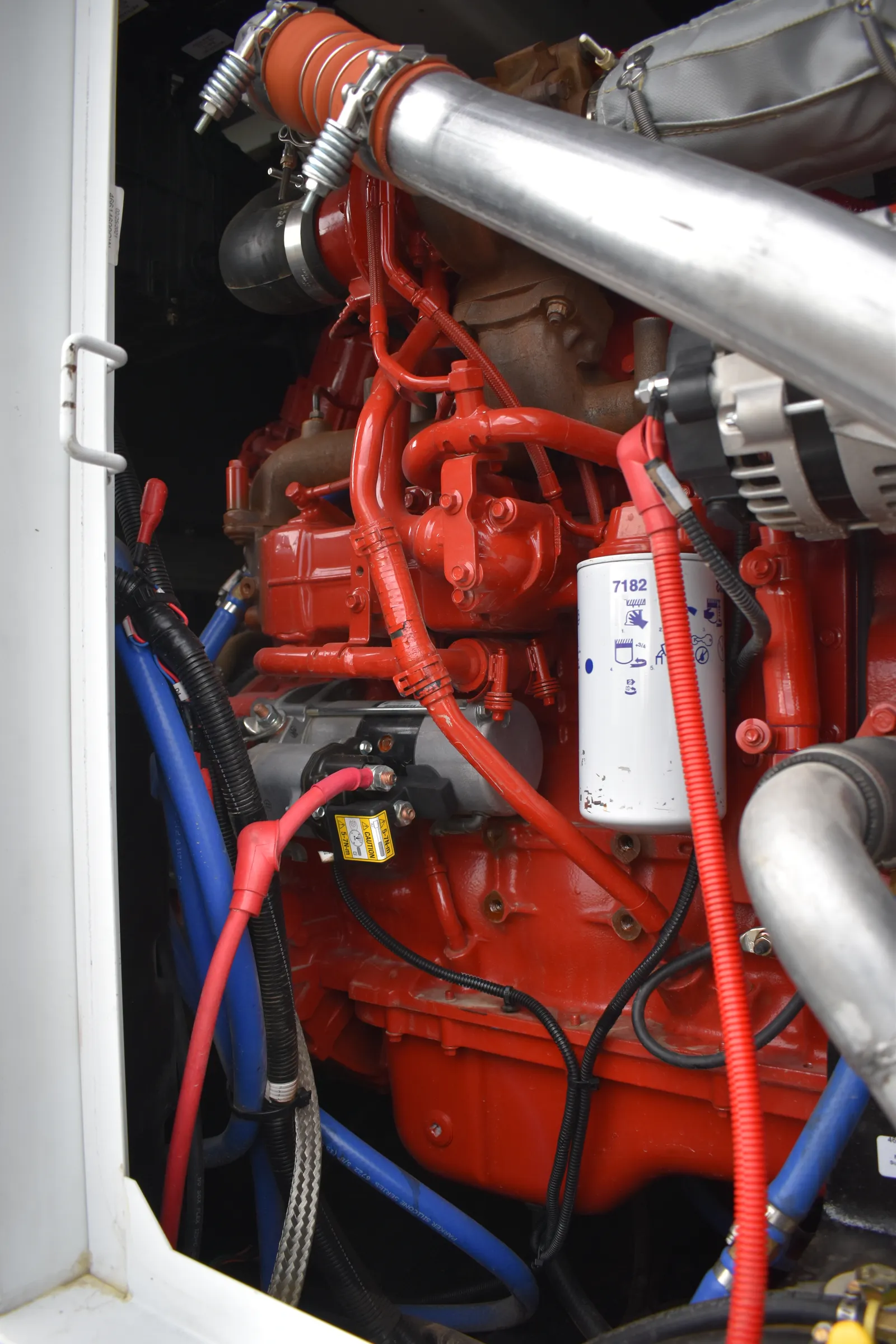 124 KW Daewoo Doosan #QSB5-Q12, diesel industrial generator, voltage selector switch, 2019 - Image 3