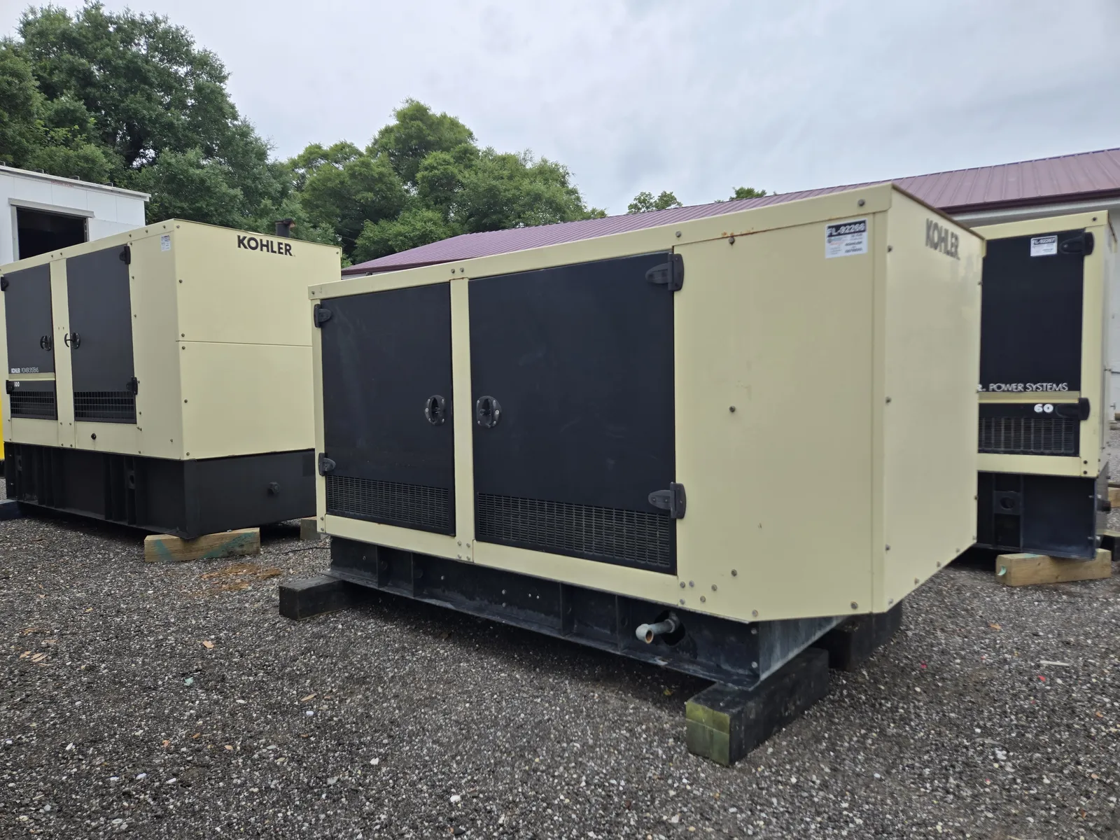 50 KW Kohler, Natural gas industrial generator, 277/480 Volts, 2009 - Image 1