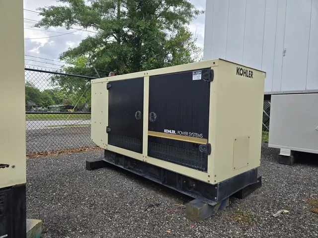 50 KW Kohler, Natural gas industrial generator, 277/480 Volts, 2009 - Image 2
