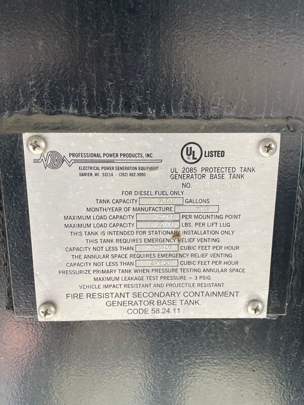 2000 KW Caterpillar #3516C, stationary generator set, diesel, 1800 RPM, 480 Volts, 165 hours, 2015 - Image 5