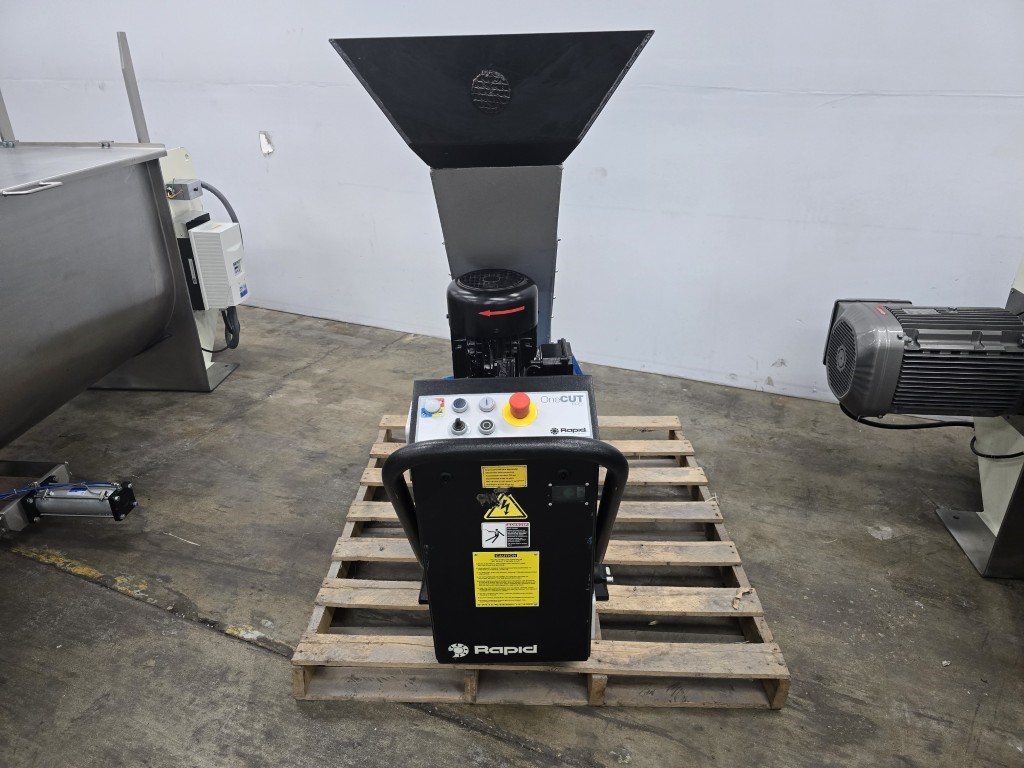 8.7" x 13" Rapid OneCUT PRO #100-33, granulator, 3 HP, rapid quick rotor release, 2020 - Image 2