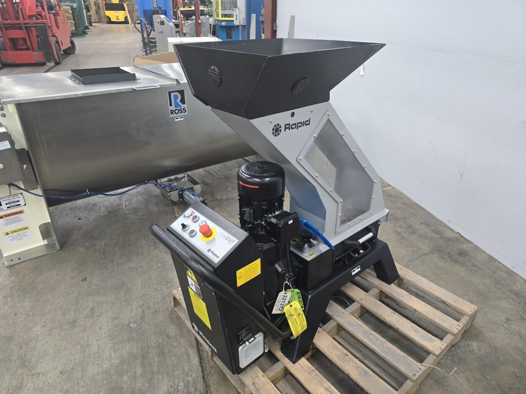 8.7" x 13" Rapid OneCUT PRO #100-33, granulator, 3 HP, rapid quick rotor release, 2020 - Image 7