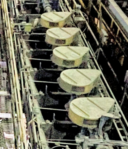 Metso #DR-24, Flotation Cells, Bank Of 5, 49.4 cu.ft. each - Image 1