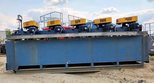 Metso #DR-24, Flotation Cells, Bank Of 5, 49.4 cu.ft. each - Image 3