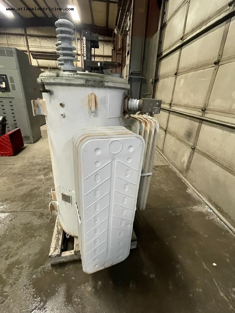 550 KVA 13200 Primary, 480 Secondary, Sunbelt, oil filled pole transformer, 1 Phase - Image 3