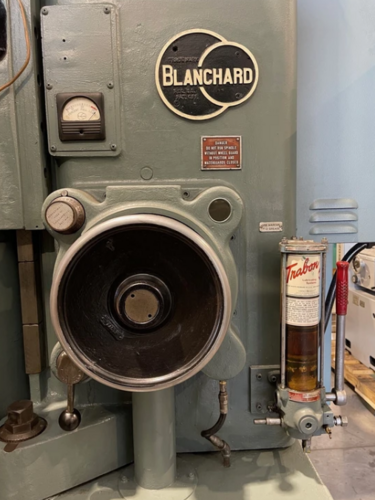 Blanchard #22-42, rotary surface grinder, 42" ch, 48" swing, 50 HP, 24" vertical, 2" wheel, 720 RPM wheel - Image 5
