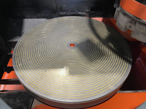 Blanchard #22-42, rotary surface grinder, 42" ch, 48" swing, 50 HP, 24" vertical, 2" wheel, 720 RPM wheel - Image 9